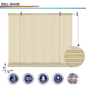 165GSM HDPE Beige Roller Shade