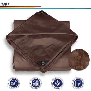 Brown Tarpaulin