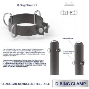 Real Scene Effect of   D-Ring Clamp