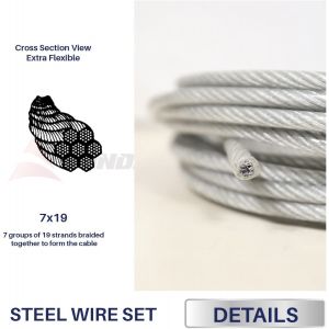 Real Scene Effect of   Wire Cable Kit