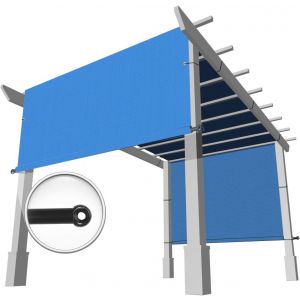 180GSM HDPE Blue Shade Panel