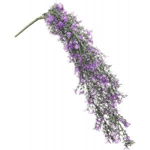 10 PCS Faux Plants Artificial Leaf Decoration for Home Garden Porch Party Indoor Outdoor (Green Purple)