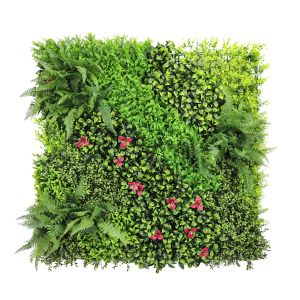 Windscreen4less 40"x40" 3D Panel Style 9 Artificial Boxwood Hedge Topiary Plant Grass Backdrop Wall for Privacy Fence Garden Backyard Screen Outdoor Wedding Décor 30 pcs