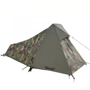 Shecraf Camping Tent Lightweight Backpacking Tent Camouflage Outdoor Equipment for Camping Hiking Biking Trip Upgraded Large Space