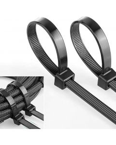 Real Scene Effect of Shecraf 50pcs Black 8" Heavy Duty Zip Ties,Nylon Ties