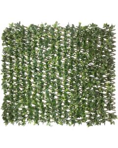 Windscreen4less Expandable Artificial Ivy Privacy Fence Screen for Balcony Patio Outdoor Faux Ivy Fencing Panel for Backdrop Garden Backyard Home Decorations Rose 1 Pc