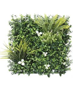 Windscreen4less 20"x20" 3D Style 5 Artificial Boxwood Hedge Topiary Plant Grass Backdrop Wall for Privacy Fence Garden Backyard Screen Outdoor Wedding Décor 30 pcs