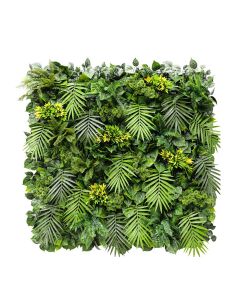 Windscreen4less 40"x40" 3D Panel Style 8 Artificial Boxwood Hedge Topiary Plant Grass Backdrop Wall for Privacy Fence Garden Backyard Screen Outdoor Wedding Décor 1 pc
