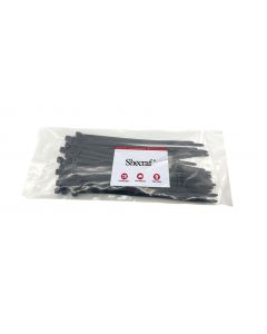 Shecraf 50pcs Black 8" Heavy Duty Zip Ties,Nylon Ties