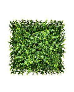Windscreen4less 20"x20" Pentago with Yellow Point Panel Artificial Boxwood Hedge Topiary Plant Grass Backdrop Wall for Privacy Fence Garden Backyard Screen Outdoor Wedding Décor 30 pcs
