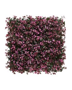 Windscreen4less 20"x20" Reineckea Carnea Pink Panel Artificial Boxwood Hedge Topiary Plant Grass Backdrop Wall for Privacy Fence Garden Backyard Screen Outdoor Wedding Décor 12 pcs