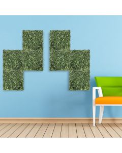 Real Scene Effect of Windscreen4less 20"x20" ROSE Panel Artificial Boxwood Hedge Topiary Plant Grass Backdrop Wall for Privacy Fence Garden Backyard Screen Outdoor Wedding Décor 12 pcs