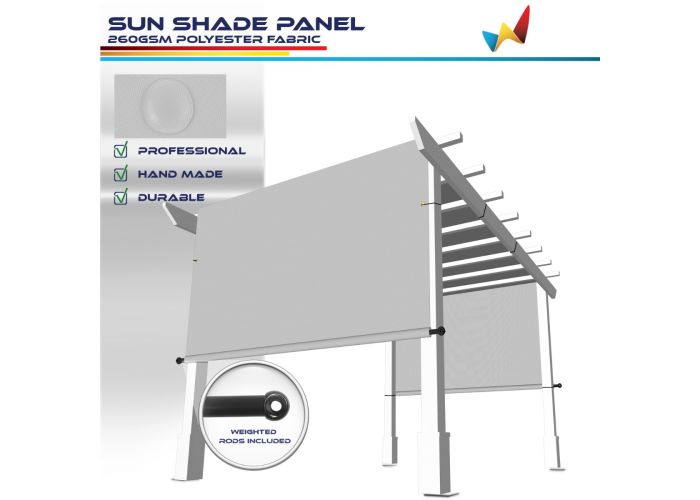 Gray custom size 3-14ft x 4-40ft with grommets sun shade Gray custom size 3-14ft x 4-40ft with grommets sun shade