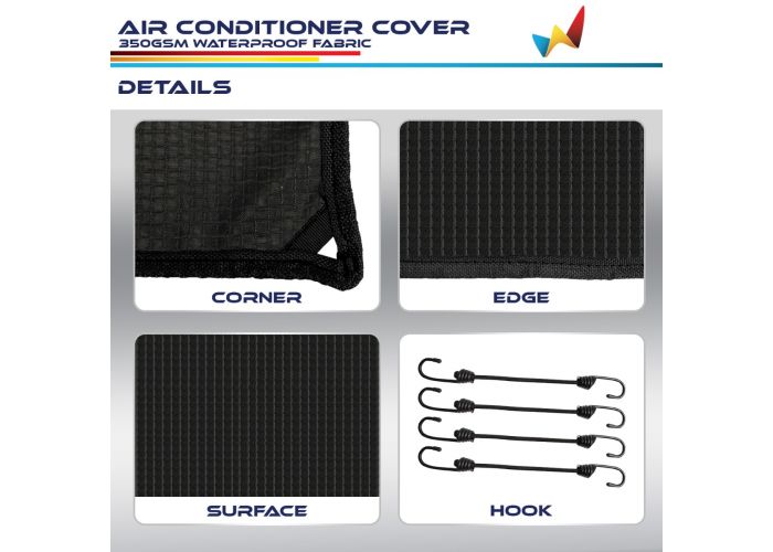 Breathable air shop conditioner cover