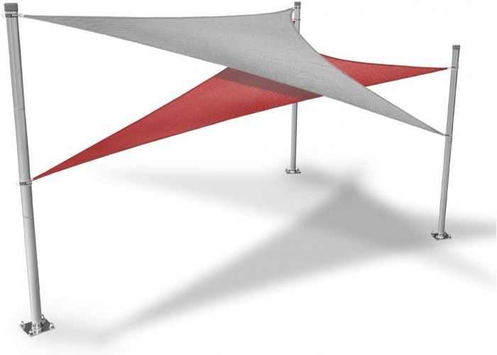 Sun sail shop shade pole