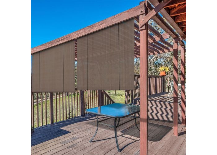 Outdoor deals rolling shades