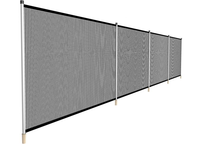 Black mesh fencing 2025 for dogs