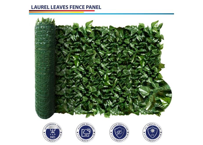 Artificial Faux Ivy Leaf Decorative Fence Screen Ivy Leaf Decorative Fence Panel