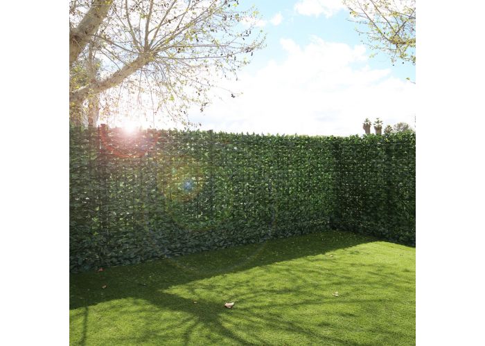 Details about   6 FT Faux Ivy Leaf Artificial Hedge Fencing Privacy Fence Screen Decorative 