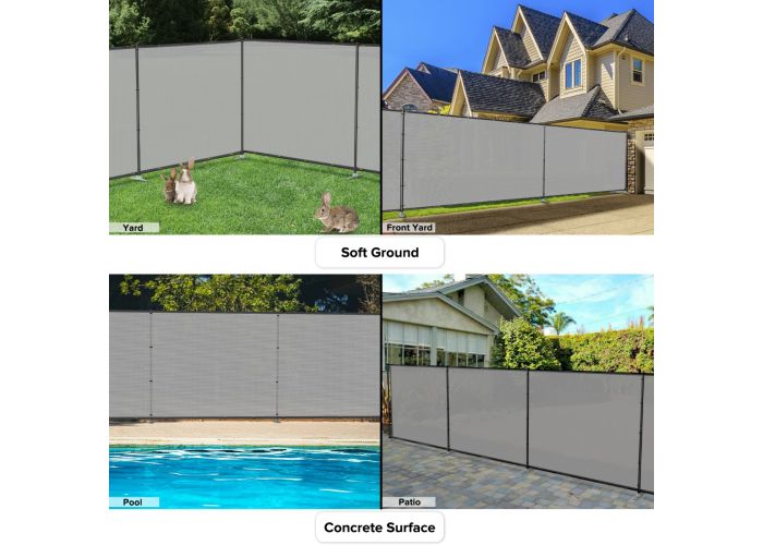 Temporary yard fencing for dogs sales