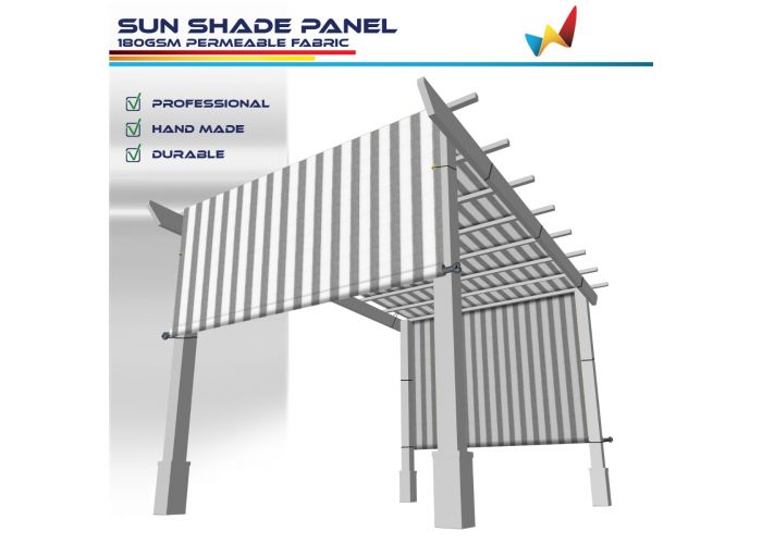 Details about   Replacement Cover for Canopy Pergola Gazebo Calpe 4x3m show original title Grey 