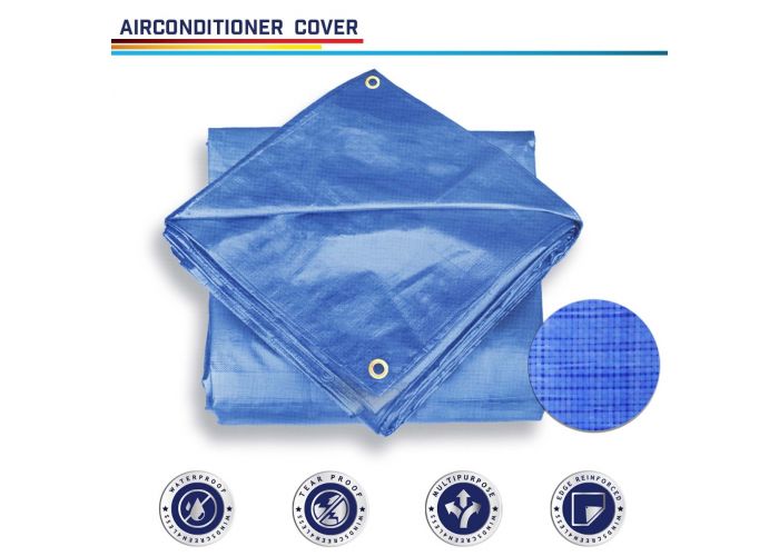 Windscreen4less Heavy Duty Waterproof  Poly Tarp