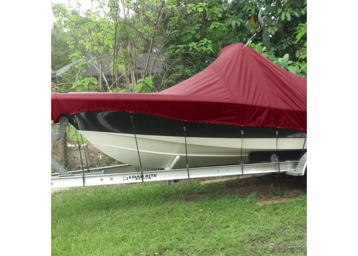 waterproof Red custom size 2-24ft x 2-40ft rectangle