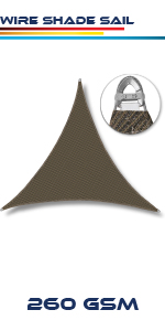 super heavy duty sun shade sail